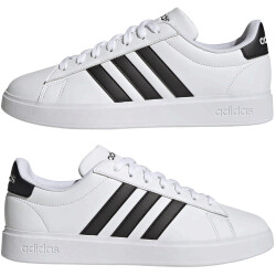 adidas Grand Court Comfort Cloudfoam Sneaker Herren ftwwht/cblack/ftwwht 41 1/3