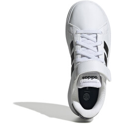 adidas Grand Court Elastic Lace and Top Strap Sneaker mit...