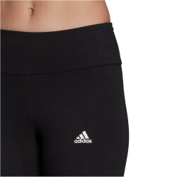 adidas Loungewear Essentials High-Waist Logo Leggings Damen 000 - black/white XXS/S