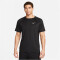NIKE Dri-FIT Ready kurzarm Fitnessshirt Herren 010 - black/cool grey/white S