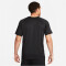 NIKE Dri-FIT Ready kurzarm Fitnessshirt Herren 010 - black/cool grey/white S