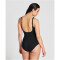 arena ALISSA Badeanzug Damen 581 - black-rose violet-wh 38