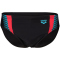 arena THREEFOLD BRIEF Badehose Herren 548 - black-black-anguria M