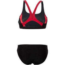 arena THREEFOLD Bikini Damen 548 - black-black-anguria 36
