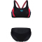 arena THREEFOLD Bikini Damen 548 - black-black-anguria 36