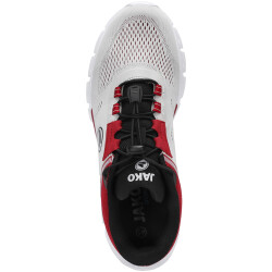 JAKO Premium Flow Sneaker 718 - nimbous cloud/k red 45