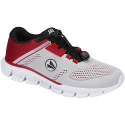 JAKO Premium Flow Sneaker 718 - nimbous cloud/k red 47