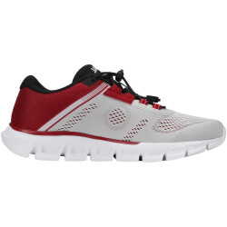 JAKO Premium Flow Sneaker 718 - nimbous cloud/k red 47