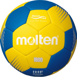 molten harzfreier Handball H00F1800-YB Gr.00 gelb/blau