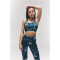 hummel hmlTE DIGI Sandstorm AOP Sport-BH Damen