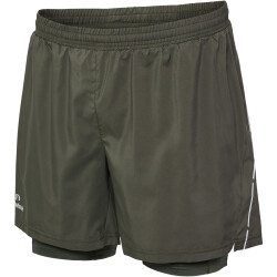 newline Pace 2in1 Laufshorts Herren 1954 - beluga S