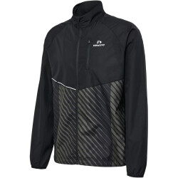 newline Pace Laufjacke Herren 2257 - black beluga aop S
