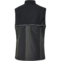 newline Pace Running Weste Herren 2257 - black beluga aop S