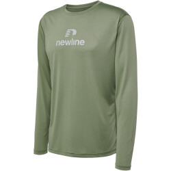 newline Beat langarm Laufshirt Herren 6754 - deep lichen...