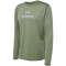newline Beat langarm Laufshirt Herren 6754 - deep lichen green S