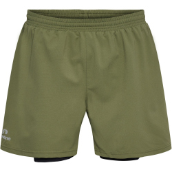newline Dallas 2in1 Laufshorts Herren 6264 - four leaf clover S