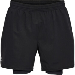 newline Dallas 2in1 Laufshorts Herren 2001 - black S