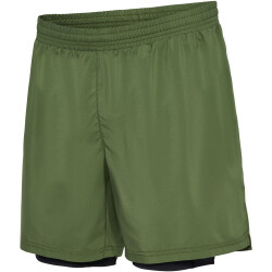 newline Detroit 2in1 Laufshorts Herren 6264 - four leaf...