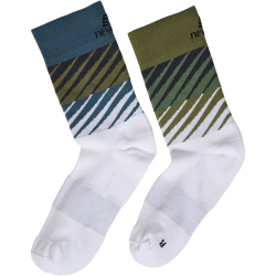 2er Pack newline Pace Running Funktionssocken 9177 - white/laurel wreath 43-46