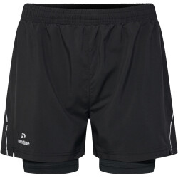 newline Pace 2in1 Laufshorts Damen 2001 - black L