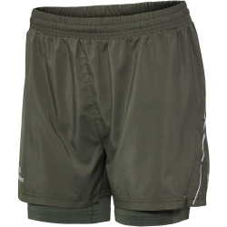 newline Pace 2in1 Laufshorts Damen 1954 - beluga XS