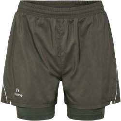 newline Pace 2in1 Laufshorts Damen 1954 - beluga XS