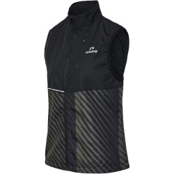 newline Pace Running Weste Damen 2257 - black beluga aop S