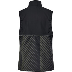 newline Pace Running Weste Damen 2257 - black beluga aop S