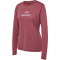 newline Beat langarm Laufshirt Damen 3055 - maroon XS