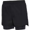 newline Dallas 2in1 Laufshorts Damen 2001 - black XS
