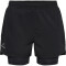 newline Dallas 2in1 Laufshorts Damen 2001 - black XS