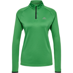 newline Phoenix 1/2-Zip langarm Laufshirt Damen 6089 - medium green XS