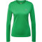 newline Memphis langarm Laufshirt Damen 6089 - medium green XS