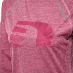newline Orlando langarm Laufshirt Damen 3172 - dry rose melange XS