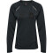 newline Orlando langarm Laufshirt Damen 2508 - black melange XS