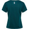 hummel hmlMT AURA Mesh Langarmshirt Damen 6470 - deep teal XL