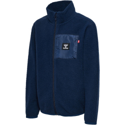 hummel hmlATLAS Fleecejacke Kinder 1009 - black iris 134