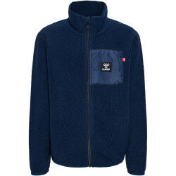 hummel hmlATLAS Fleecejacke Kinder 1009 - black iris 134