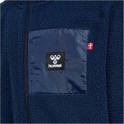 hummel hmlATLAS Fleecejacke Kinder 1009 - black iris 134