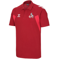 hummel 1. FC K&ouml;ln Freizeit Poloshirt Herren 3079 -...