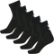 5er Pack hummel hmlMAKE MY DAY Socken Kinder 2001 - black 32-36