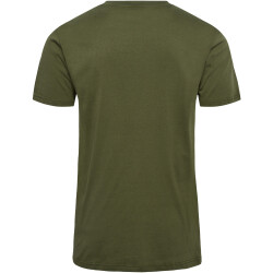 hummel Active Bee T-Shirt Herren 6453 - olive night S