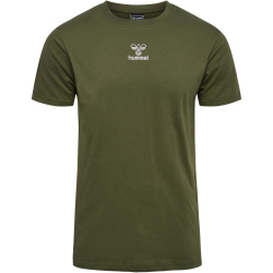 hummel Active Bee T-Shirt Herren 6453 - olive night S