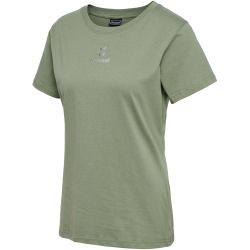 hummel Active Chevrons T-Shirt Damen 6005 - sea spray XS