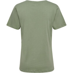 hummel Active Chevrons T-Shirt Damen 6005 - sea spray XS