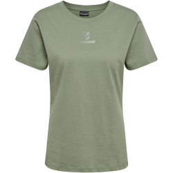 hummel Active Chevrons T-Shirt Damen 6005 - sea spray XS