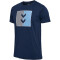 hummel Active Stripe T-Shirt Herren 7459 - dress blues S