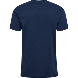 hummel Active Stripe T-Shirt Herren 7459 - dress blues M