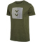 hummel Active Stripe T-Shirt Herren 6453 - olive night S