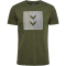 hummel Active Stripe T-Shirt Herren 6453 - olive night S